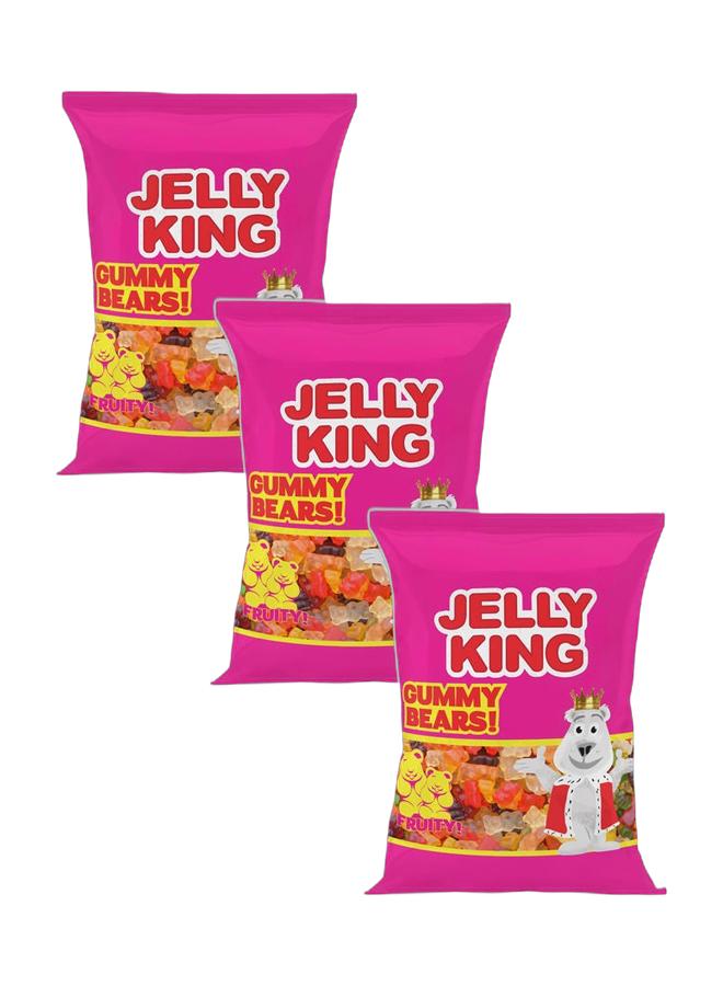 جيلي كينج دببة جيلاتينية 40 جرام (عبوة من 3 قطع) - Image 1