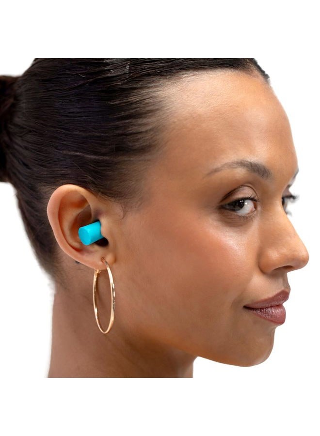 Eargasm Foam Earplugs, 50 Pairs, 32 dB NRR, Super Soft, Great for Sleeping, Studying, Snoring, Comes with Bonus Carrying Case - Image 3