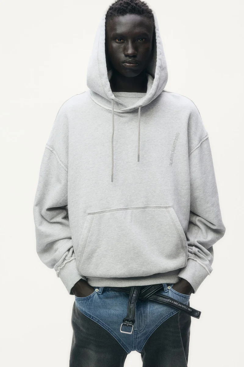 H&M Embroidery-detail hoodie