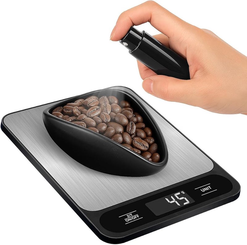 Proxima Direct Digital Kitchen Scale 10kg/1g with Dosing Cup Spray Bottle - Image 1