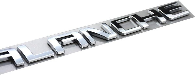 Aimoll 3pcs Avalanche Nameplates Emblem Badge Replacement for GM Chevrolet - Image 3