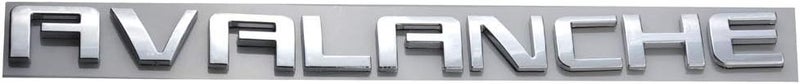Aimoll 3pcs Avalanche Nameplates Emblem Badge Replacement for GM Chevrolet - Image 4