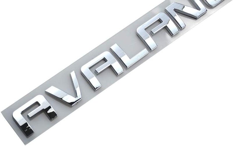 Aimoll 3pcs Avalanche Nameplates Emblem Badge Replacement for GM Chevrolet - Image 2