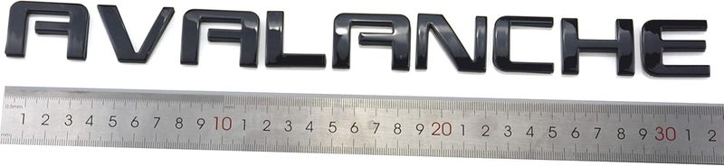 Aimoll 3pcs Avalanche Nameplates Emblem Badge Replacement for GM Chevrolet - Image 5