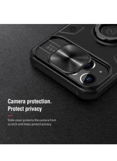 Raxoom Nillkin CamShield Armor Case Hard Back Cover for Apple iPhone13 6.1 inch Black  - Image 5