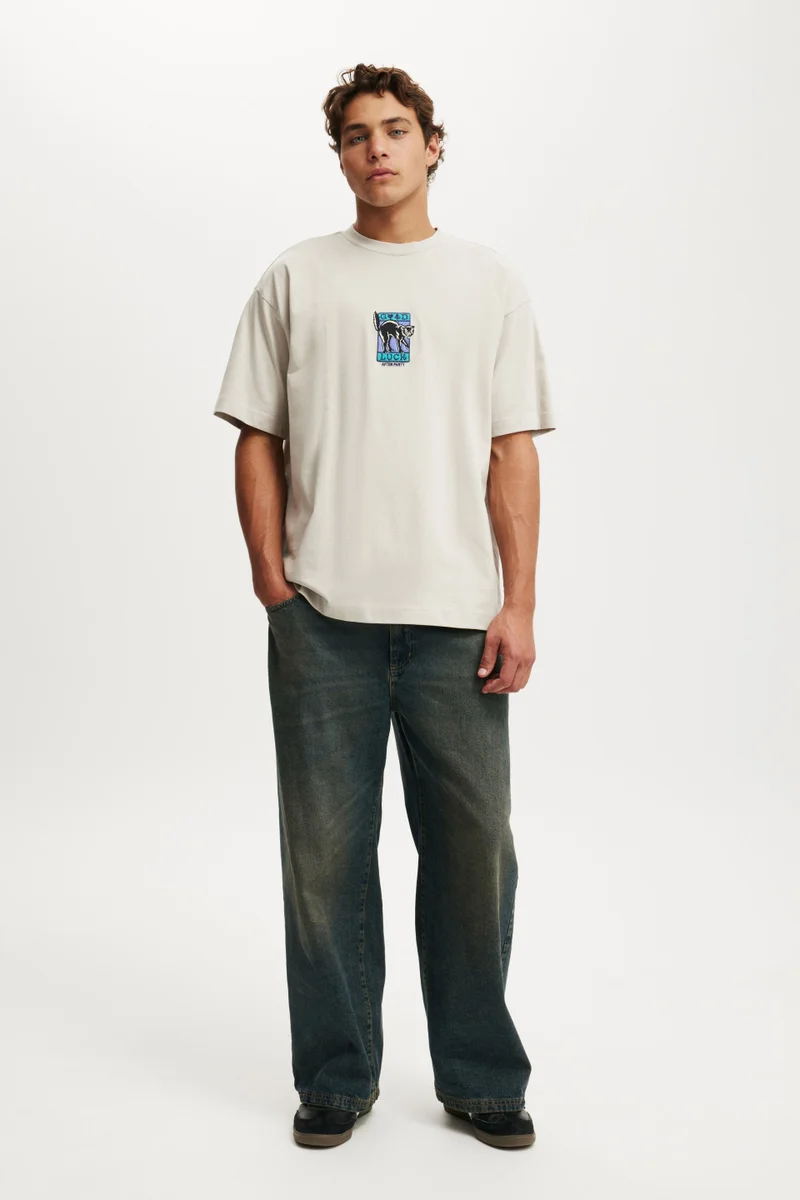 Cotton On Box Fit Graphic T-Shirt