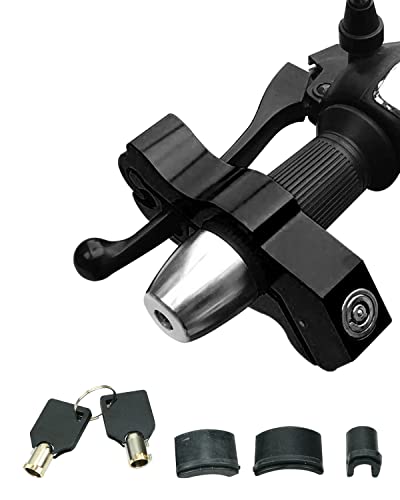 Nahntaipy Motorcycle Throttle Lock Universal Heavy Duty Motorcycle Grip Handlebar Lock Fit for Motorbike Sports Bikes Scooter Mopeds ATVs Black - Image 1