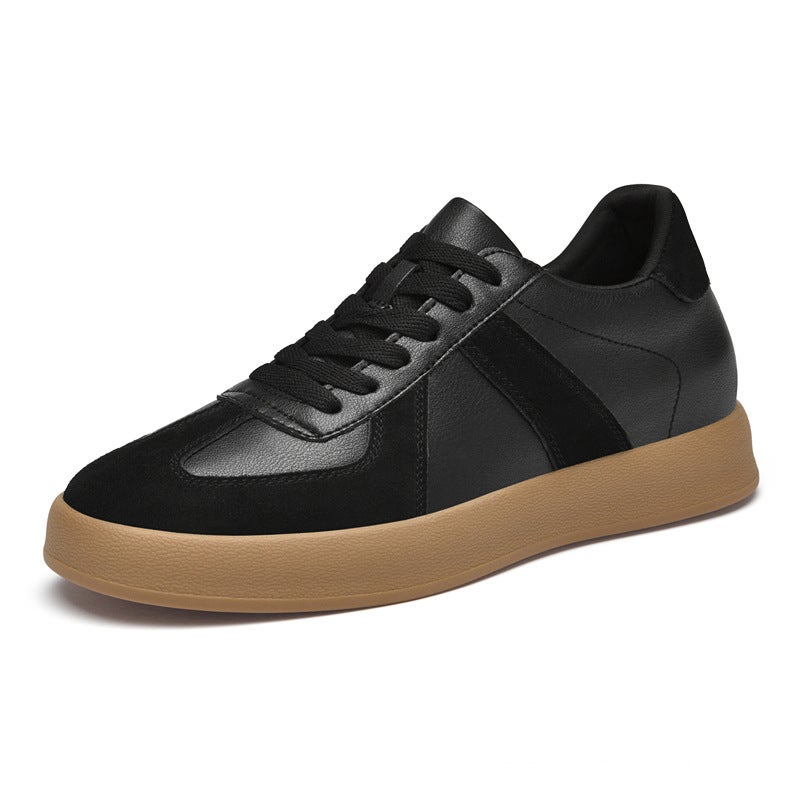 2025 New Men''s German Training Shoes with 6cm Internal Height Increase, Casual Retro Sneakers, Comfortable and Versatile - Image 1