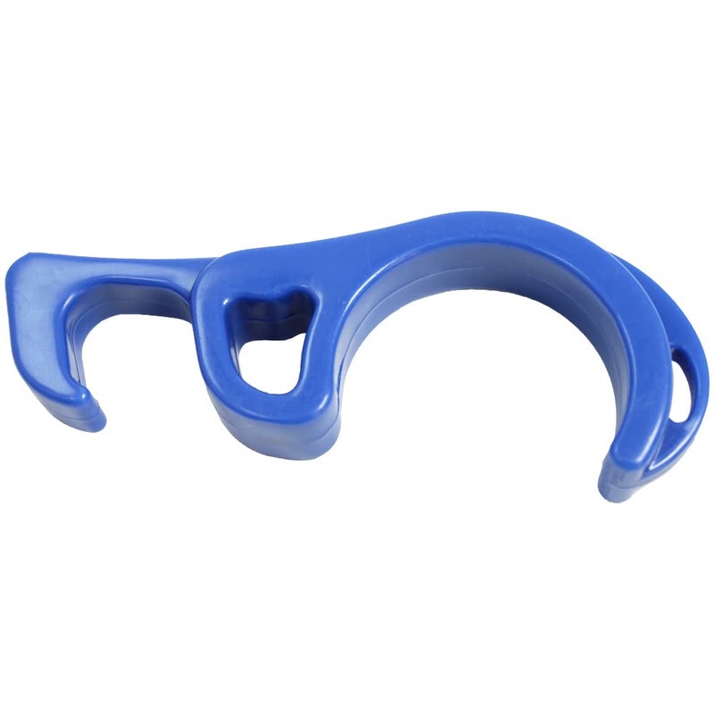 GT-Speed GTSpeed Compatible withReplacement for Motorcycle Handlebar Lock Blue Brake Lever Clamp Safety Hook Fits Honda Kawasaki Suzuki Yamaha Scooter Dirt Bike - Image 2