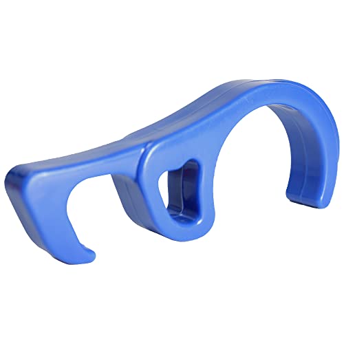 GT-Speed GTSpeed Compatible withReplacement for Motorcycle Handlebar Lock Blue Brake Lever Clamp Safety Hook Fits Honda Kawasaki Suzuki Yamaha Scooter Dirt Bike - Image 3