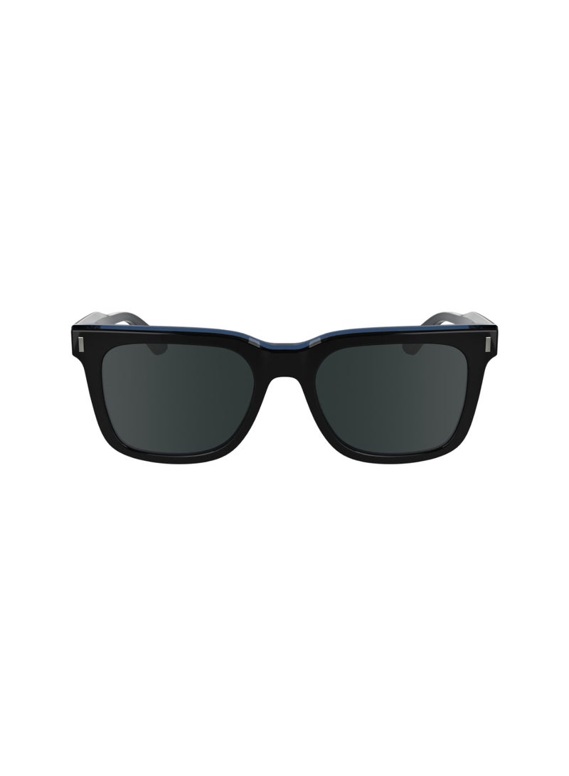 CALVIN KLEIN FULL RIM ACETATE ACETATE CALVIN KLEIN SUN CK24536S 5319 (005) BLACK/AVIO - Image 2