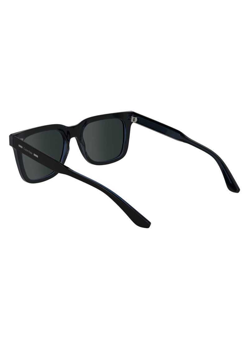 CALVIN KLEIN FULL RIM ACETATE ACETATE CALVIN KLEIN SUN CK24536S 5319 (005) BLACK/AVIO - Image 5