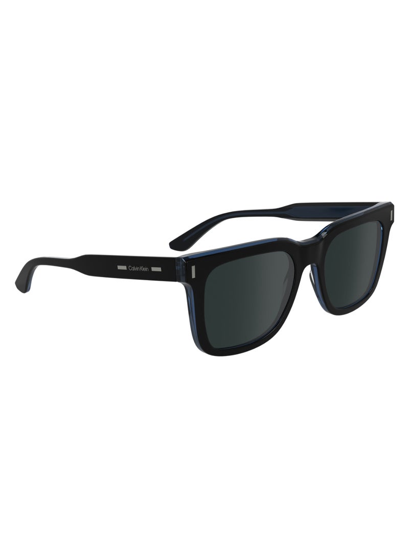 CALVIN KLEIN FULL RIM ACETATE ACETATE CALVIN KLEIN SUN CK24536S 5319 (005) BLACK/AVIO - Image 3