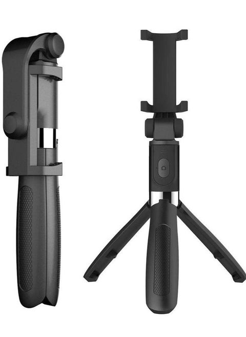 Selfie Stick, L01 Tripod Bluetooth Selfie Stick with Wireless Remote for iPhones/Samsung, Huawei/Mi Phone and More