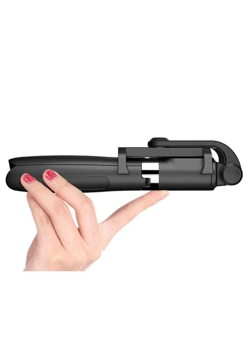 Selfie Stick, L01 Tripod Bluetooth Selfie Stick with Wireless Remote for iPhones/Samsung, Huawei/Mi Phone and More