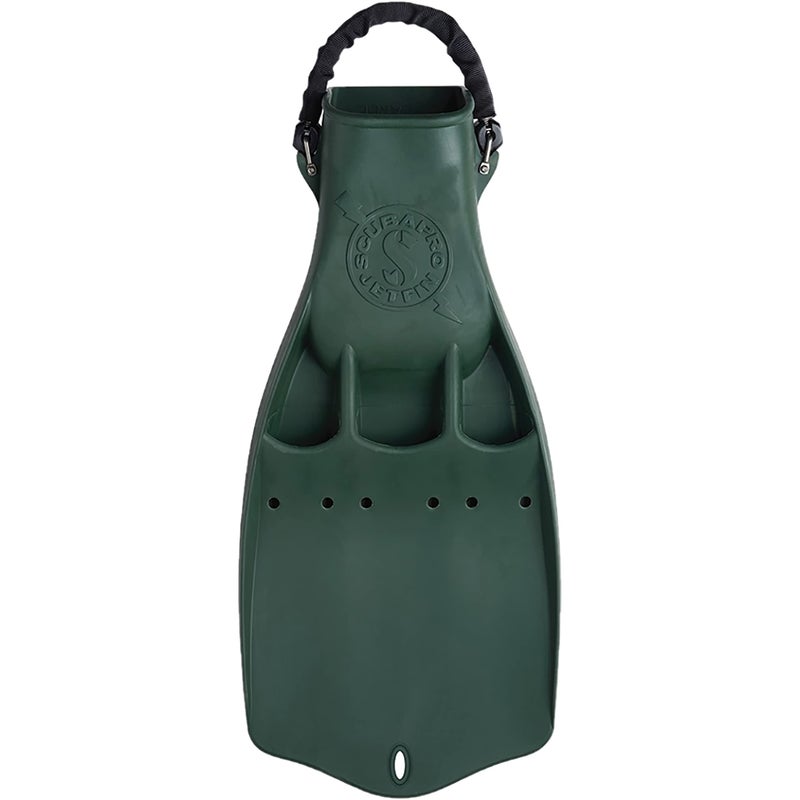 SCUBAPRO Jet Diving Fin with Spring Heel Strap Green Large - Image 2