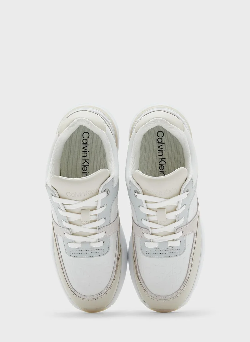 CALVIN KLEIN Lace Up Low Top Sneakers