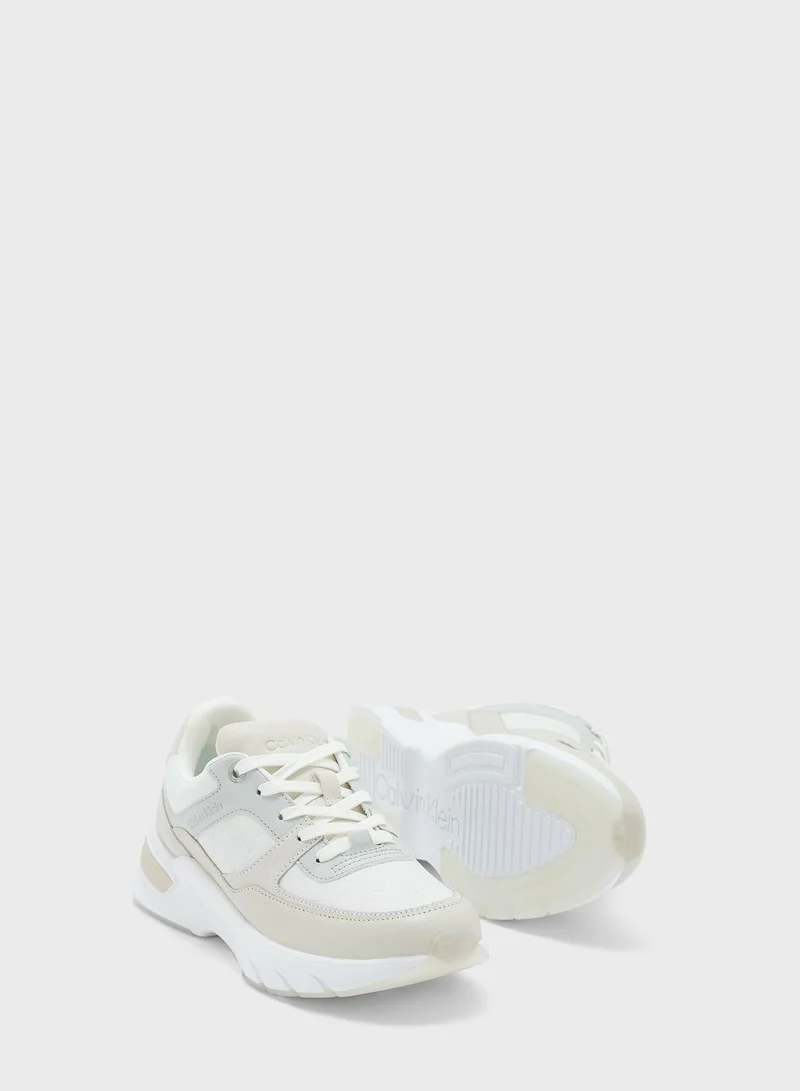 CALVIN KLEIN Lace Up Low Top Sneakers