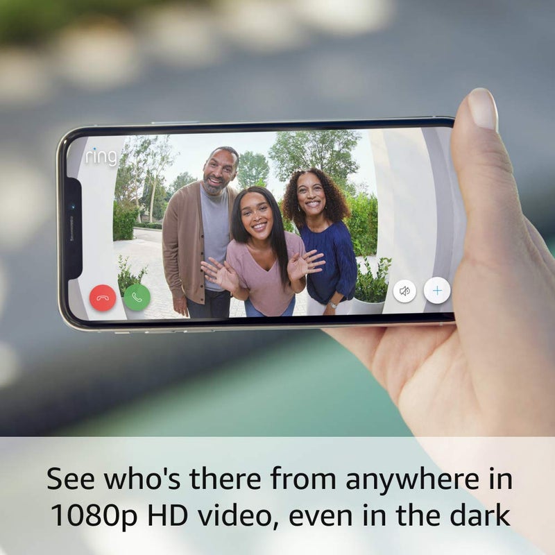 Ring Wired Doorbell Plus - Upgraded, with added security features and a sleek design (existing doorbell wiring required) - Image 3