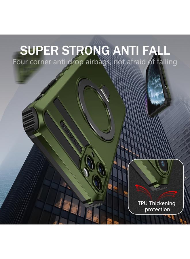 Zaboon Case For iPhone 11 Pro Max MagSafe Magnetic Holder Phone Case - Image 4