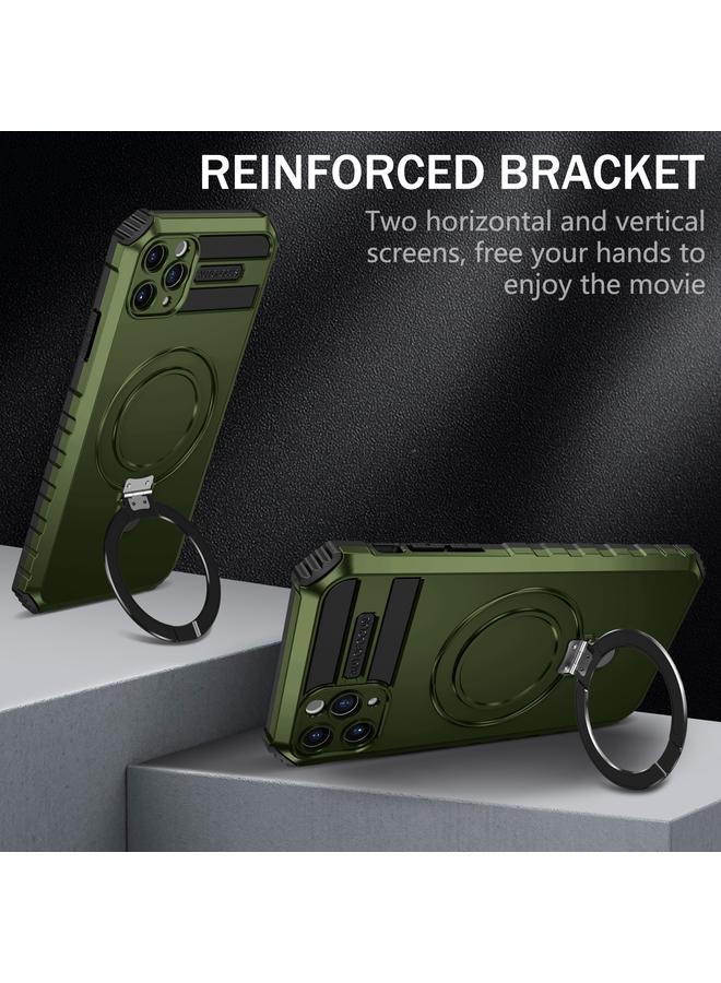 Zaboon Case For iPhone 11 Pro Max MagSafe Magnetic Holder Phone Case - Image 3