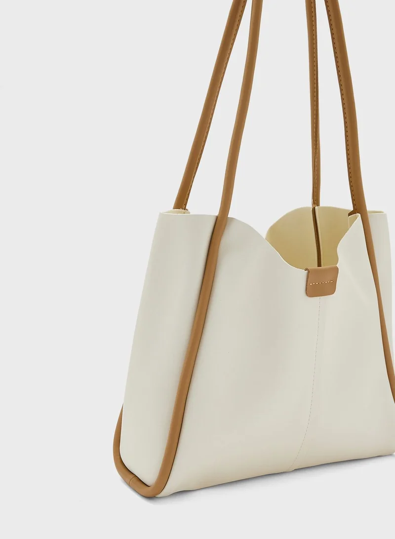 ELLA Minimalist Shoulder Tote Bag