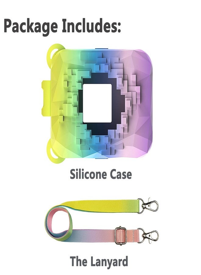 جي سي باين غطاء سيليكون من JCHPINE لحيوان Bitzee Magicals الرقمي التفاعلي، وحافظة واقية لحيوانات Bitzee Magicals الإلكترونية الافتراضية (قوس قزح) - Image 3