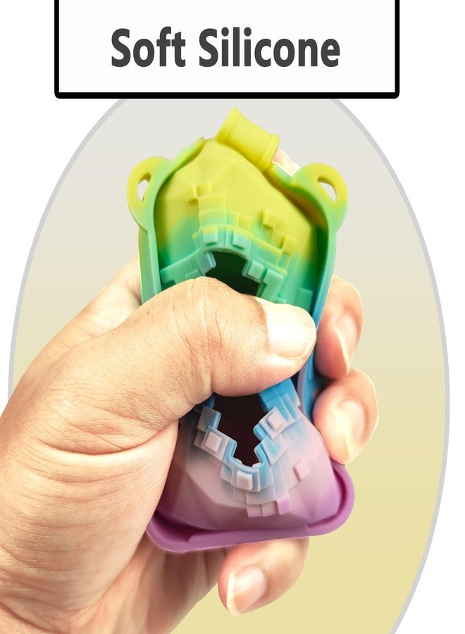 جي سي باين غطاء سيليكون من JCHPINE لحيوان Bitzee Magicals الرقمي التفاعلي، وحافظة واقية لحيوانات Bitzee Magicals الإلكترونية الافتراضية (قوس قزح) - Image 5