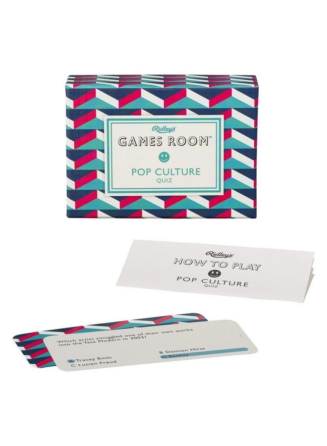 Ridley's Ridleyâ€™s Pop Culture Quiz Trivia Card Game - Quiz Game for Kids and Adults - 2+ Players - Includes 140 Unique Questions Cards - Fun Family Game - Makes a Great Gift - Image 2