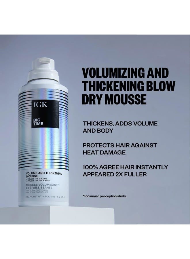 iGK موس شعر بحجم كبير | حجم + تكثيف + تركيبة خفيفة الوزن | 6.2 أونصة - Image 2
