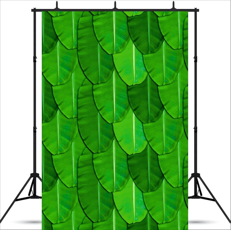 Party Baazaar Banana Leaf Backdrop for Decoration | Varalakshmi Pooja Backdrop | Valakapu Function Decoration Items (Pack of 1, Multicolor, Size: 8x5 Feet) - Image 2