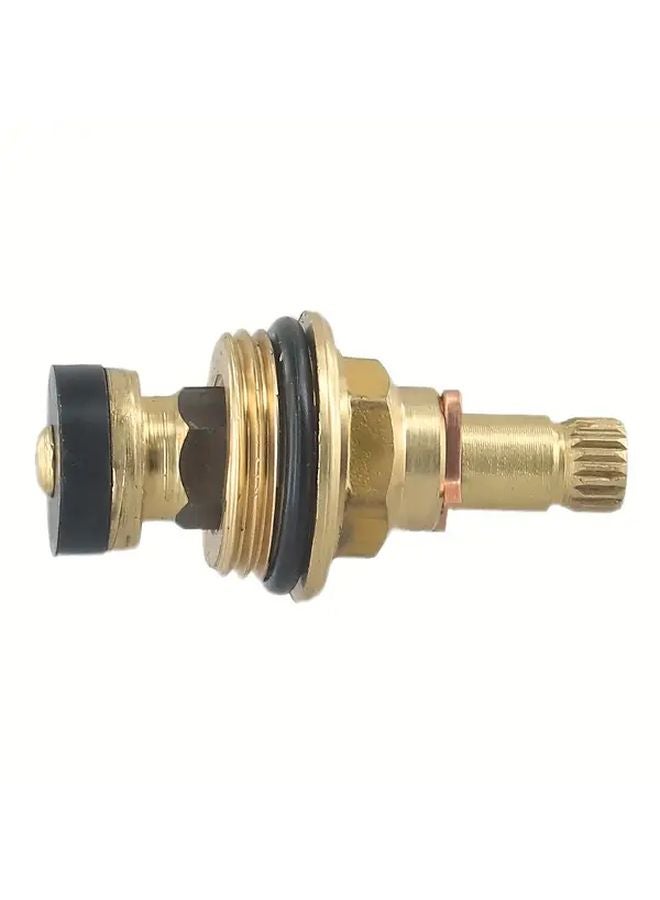 1pc Brass G1 2 Hot Cold Water Valve Core 20 Tooth Slow Opening Faucet Spool - Image 5