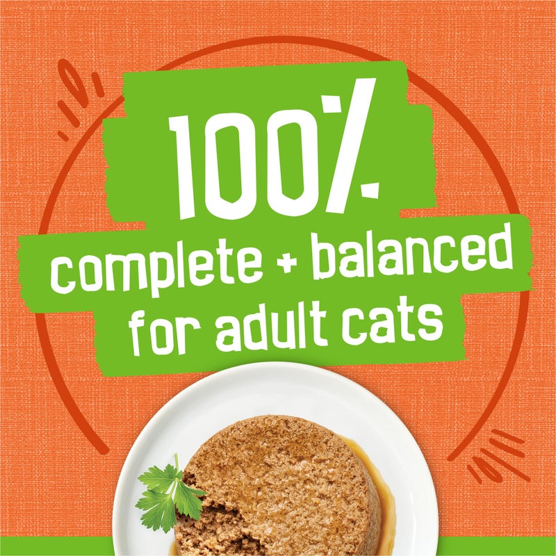 Friskies Purina Friskies Wet Cat Food Pate, Chicken and Tuna Dinner - (Pack of 24) 5.5 oz. Cans - Image 4