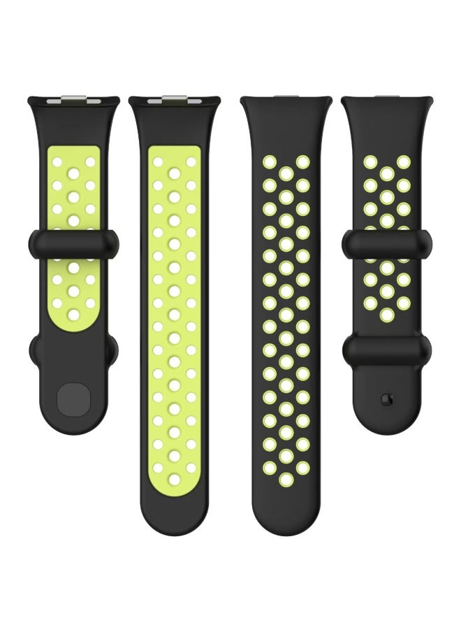 Generic - For Xiaomi 8Pro/9Pro Watch Band Mi Band 8Pro/9Pro Universal Two-Color Nike Strap-Color:Duck White - Image 1
