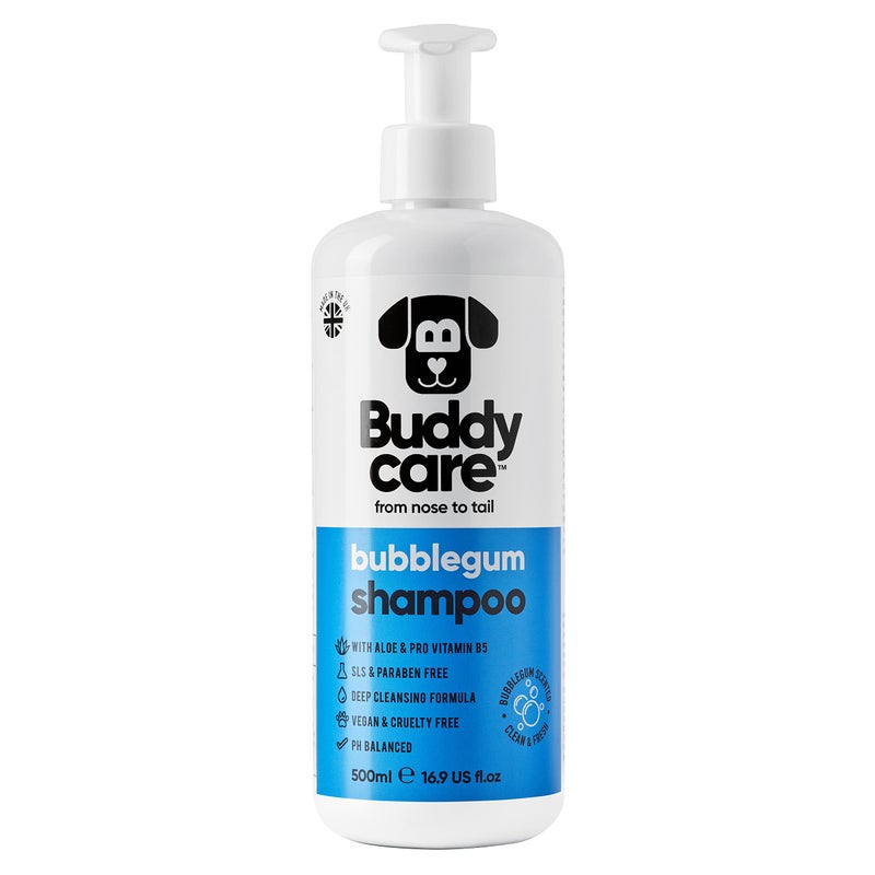 Buddycare Bubblegum Dog Shampoo by Buddycare Dry Skin Itchy Skin Relief for Smelly Dogs Deep Cleansing Shampoo for Dogs Puppy Sensitive Skin Dog Shampoo Conditioner with Aloe Vitamin B5 1690oz - Image 2