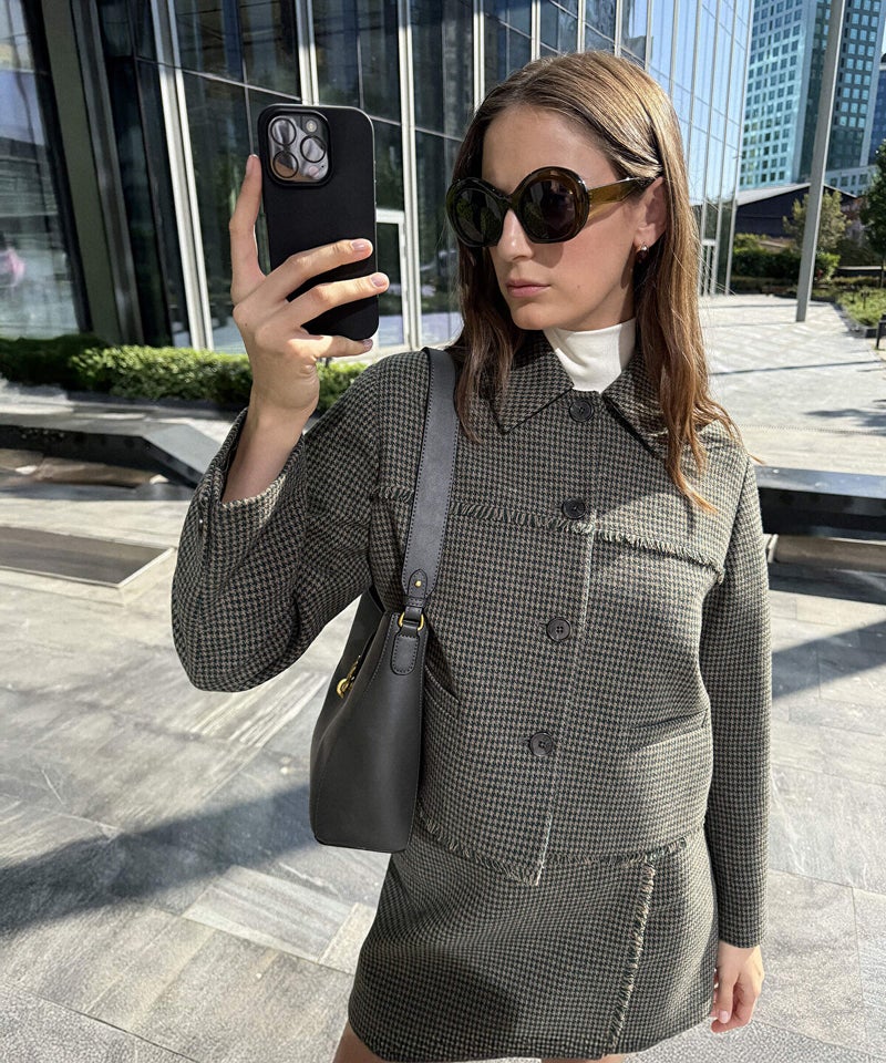 Ipekyol Houndstooth Jacket - Image 1