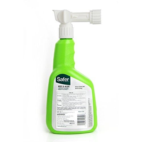 Safer Brand 5324-6 Moss and Algae Killer and Surface Cleaner, 32 oz. Hose Sprayer - Image 2