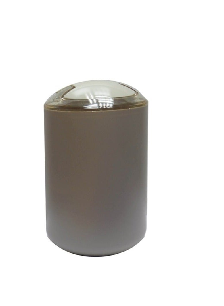 PROMASS Plastic Swing Dust Bin Beige 5L - Image 1