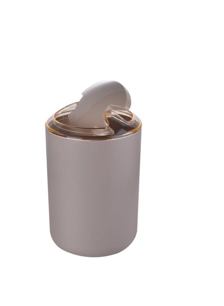 PROMASS Plastic Swing Dust Bin Beige 5L - Image 2