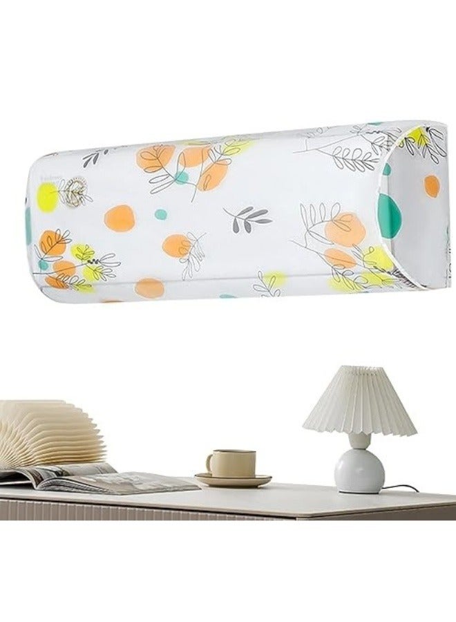 فالمر غطاء مكيف الهواء، نوع مثبت على الحائط، غطاء مكيف الهواء داخلي، واقي من الشمس، مقاوم للماء غطاء الوحدة الداخلية، كابلات مكيف الهواء. لون وشكل عشوائي((95x31x21 CM/37X12X5 INCH)(1.5 HP)) - Image 1