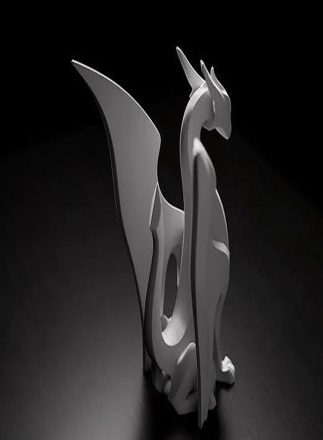 3D CRAFT 3D Printed Fantasy Dragon Toy Figurine for Kids & Adults | Mythical Dragon Showpiece Toy | Creative Imaginative Play Toy | Decorative Dragon Model for Home Desk Shelf - Image 4