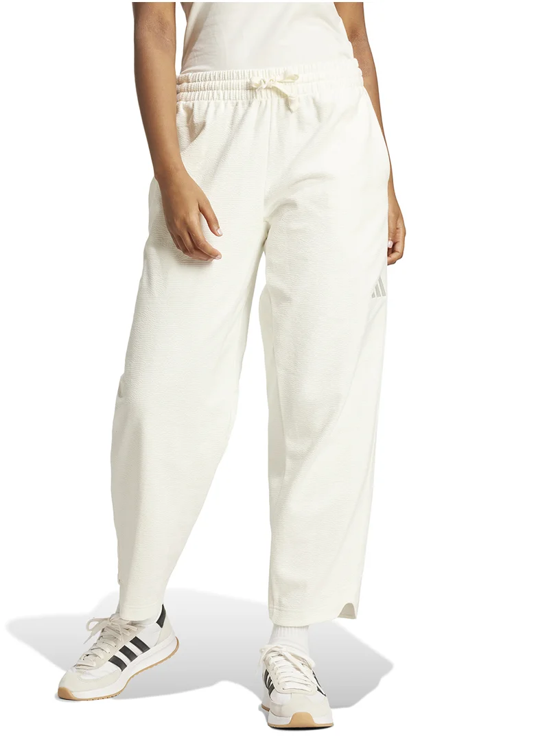 Adidas All Szn Cloud Jersey Barrel Leg Pants