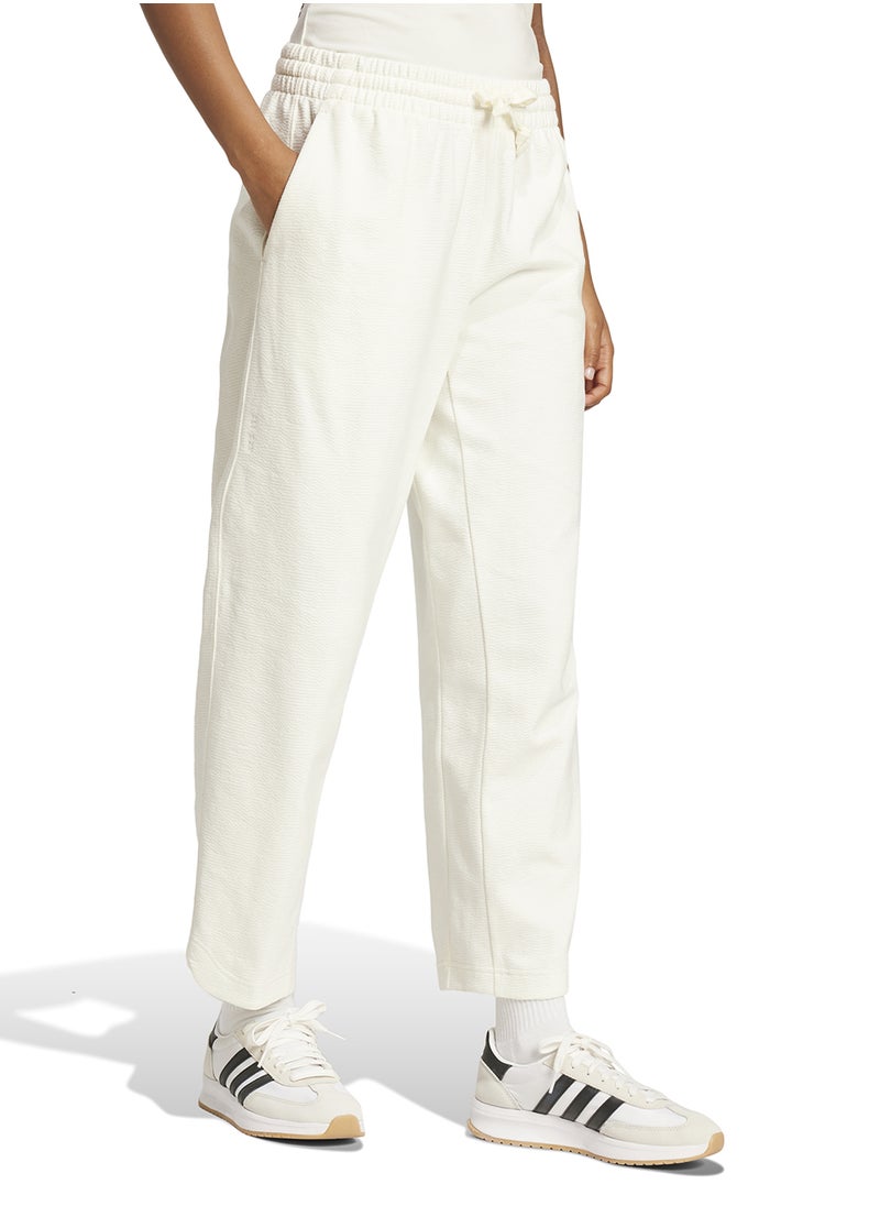 Adidas All Szn Cloud Jersey Barrel Leg Pants  - Image 4