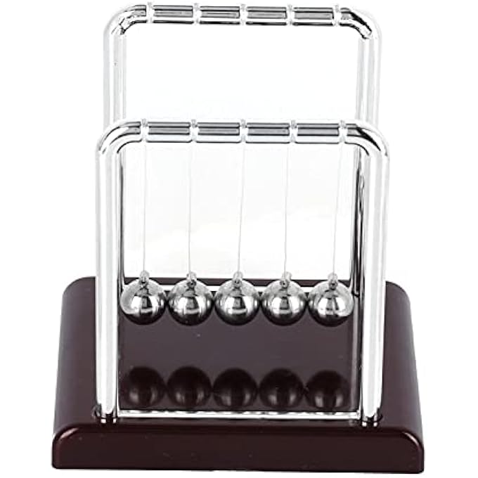 Kikumi Pendulum Ball Swing Balance Balls Stress Relief Toys For Physics Science Office Home Office - Image 2