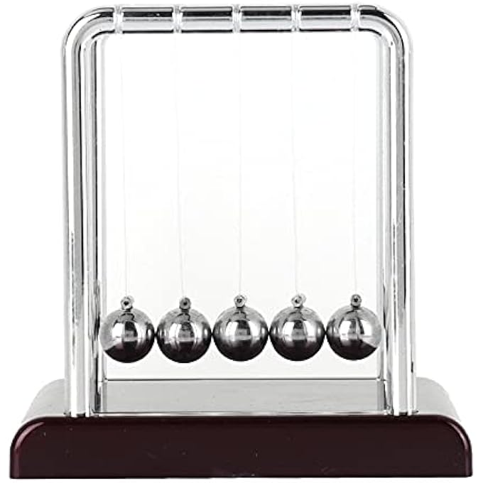 Kikumi Pendulum Ball Swing Balance Balls Stress Relief Toys For Physics Science Office Home Office - Image 1