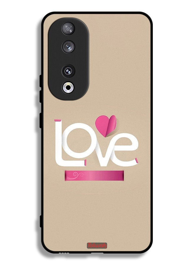 Tolwak Honor 90 Protective Case Cover Love Art - Image 1