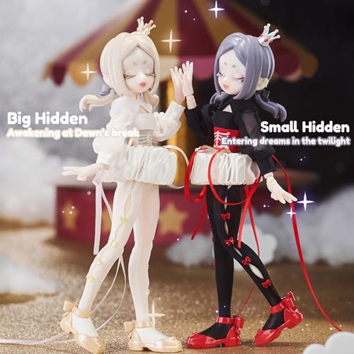 CALEMBOU BJD Blind Box, Eve Lynna Series 18cm Ball Jointed Doll, Cute Dress Up Doll with Joints, Collection Action Figure Toys, Gift for Girls Boys (Eve Lynna-1box) - Image 3