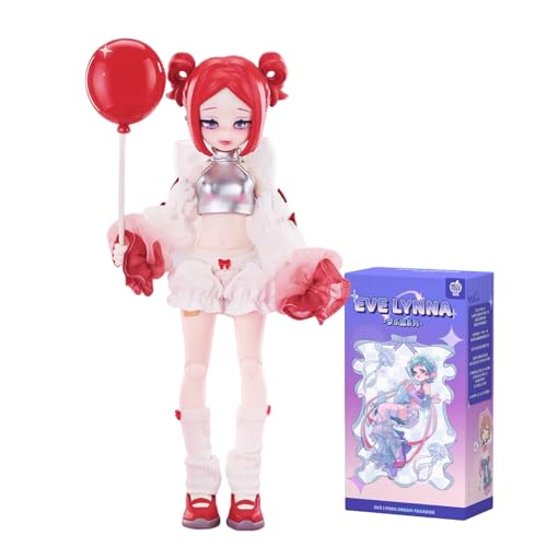 CALEMBOU BJD Blind Box, Eve Lynna Series 18cm Ball Jointed Doll, Cute Dress Up Doll with Joints, Collection Action Figure Toys, Gift for Girls Boys (Eve Lynna-1box) - Image 1
