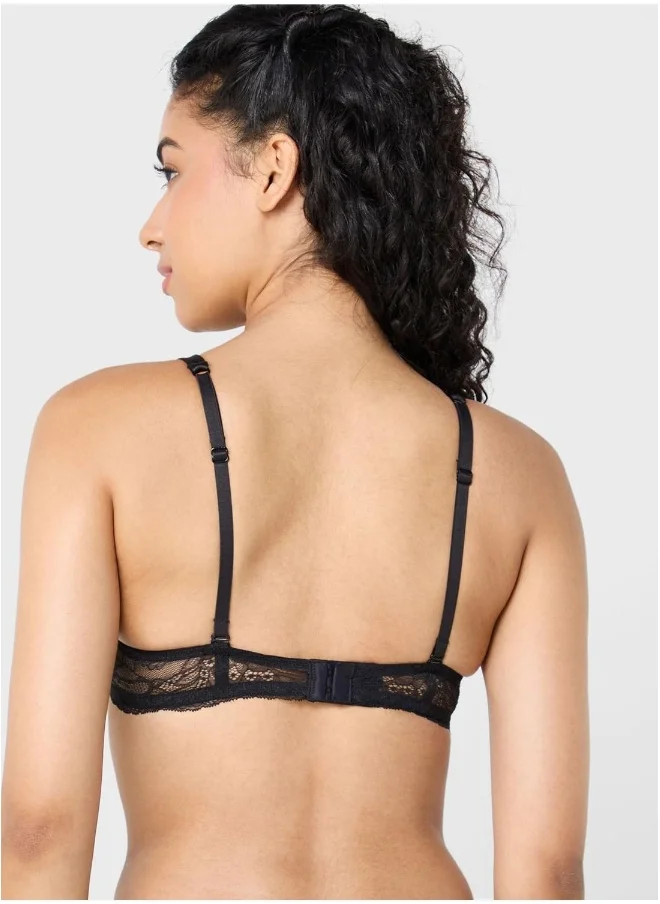 لا سينزا Lace Detail Bra