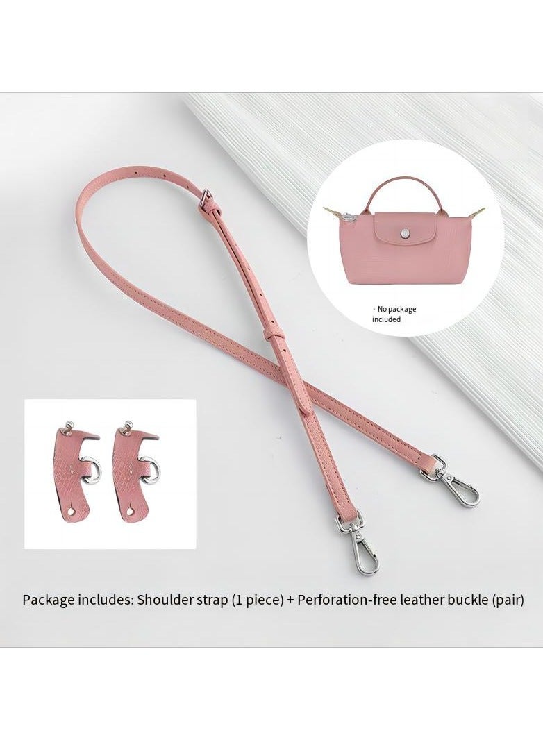 Genuine Leather Purse Straps - Adjustable Shoulder Strap for Longchamp Mini Bags